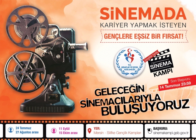 Sinema Kampı başvuruları başladı